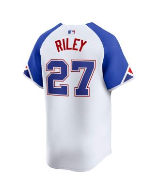 Men's Austin Riley White Atlanta Braves City Connect Limited Player Jersey