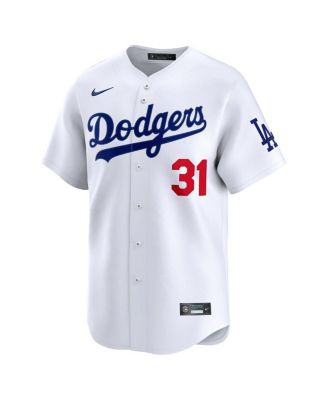 Men's Tyler Glasnow White Los Angeles Dodgers Home Limited Player Jersey