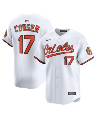 Nike - Men's Colton Cowser White Baltimore Orioles Home Limited Player Jersey