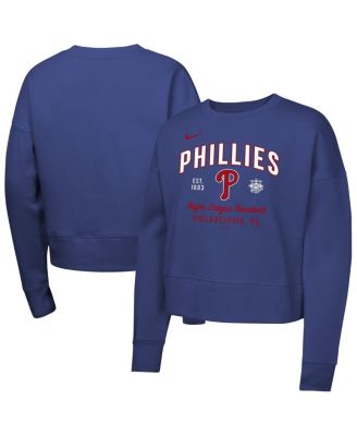 Nike - Big Girls Royal Philadelphia Phillies Fleece Sweatshirt