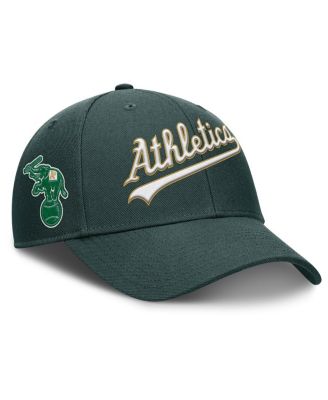 Nike - Men's Green Athletics Rise Gaberdine Adjustable Hat