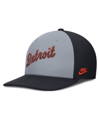 Men's Gray/Navy Detroit Tigers Pro Performance Snapback Hat