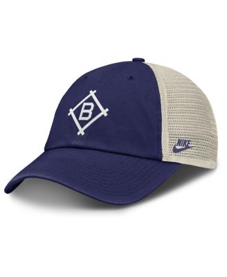 Nike - Men's Royal/Natural Brooklyn Dodgers Cooperstown Collection Club Trucker Adjustable Hat