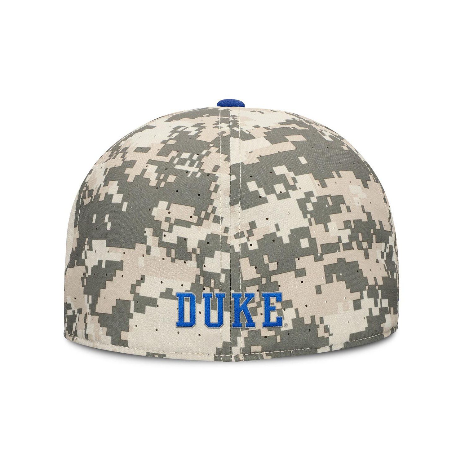 Men's Digital Camo Duke Blue Devils 2025 Dugout True Performance Fitted Hat