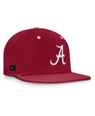 Men's Crimson Alabama Crimson Tide On-Field Dugout True Performance Fitted Hat