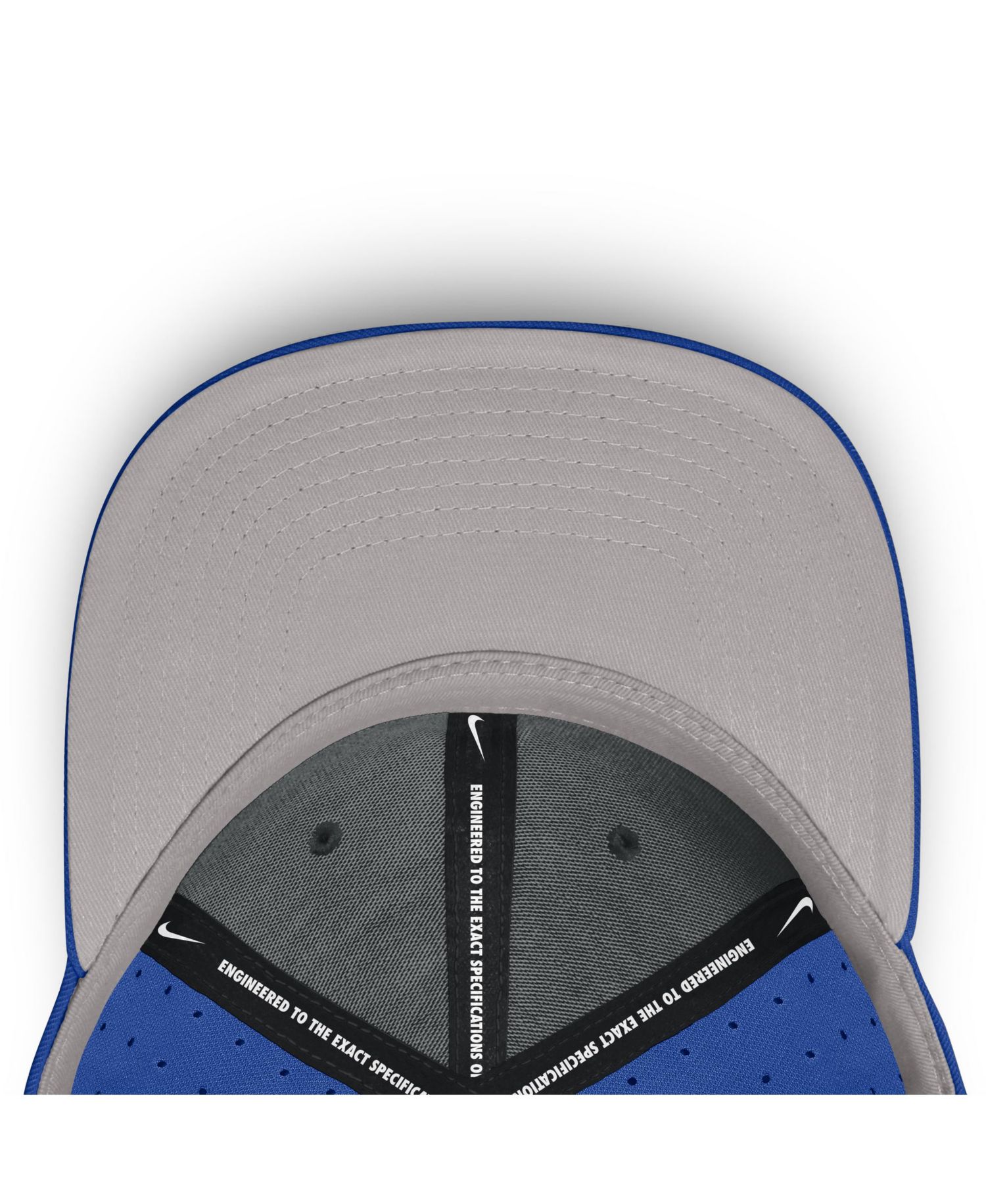 Men's Royal Kentucky Wildcats On-Field Dugout True Performance Fitted Hat