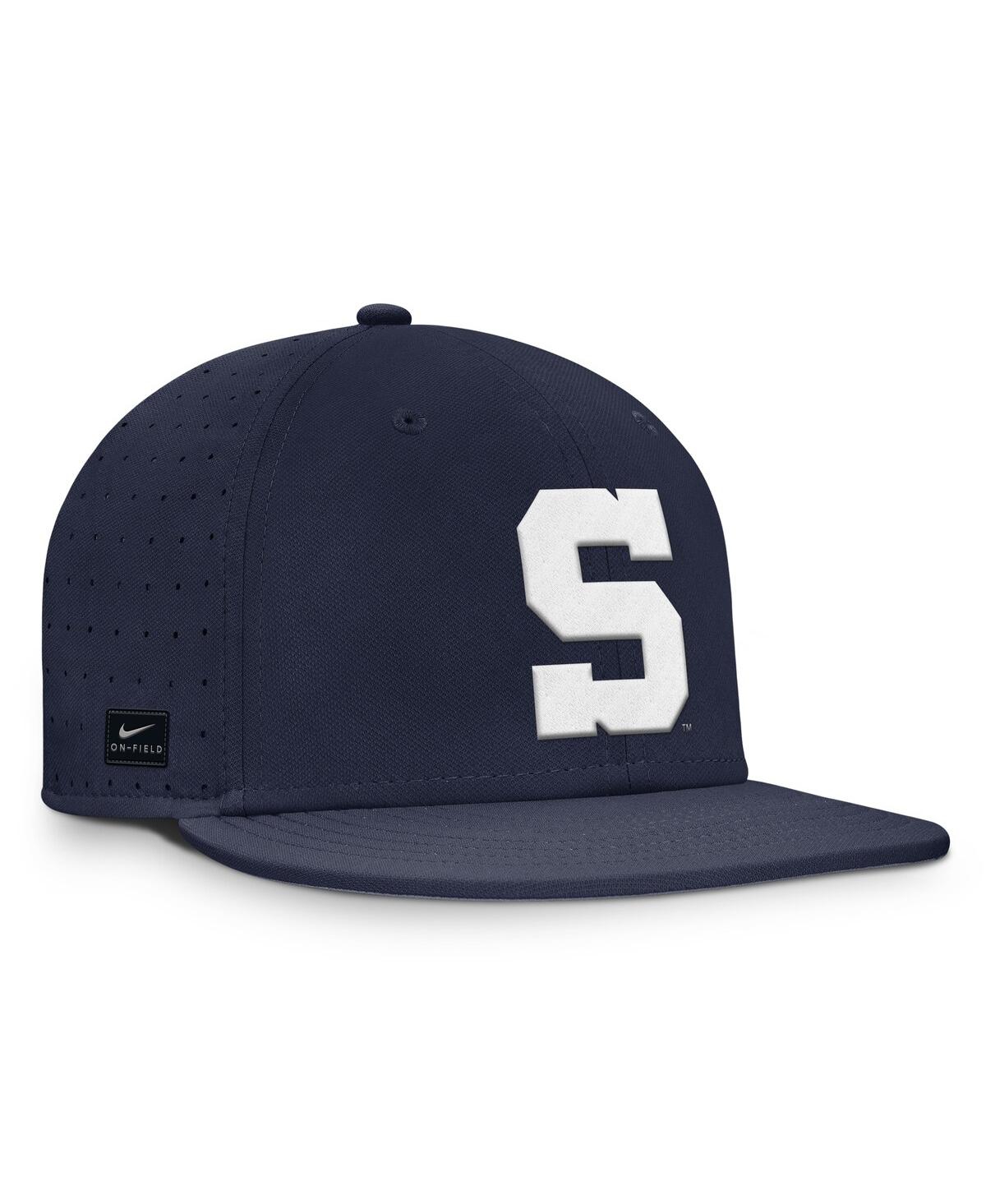 Nike Men's Navy Penn State Nittany Lions On-Field Dugout True Performance Fitted Hat
