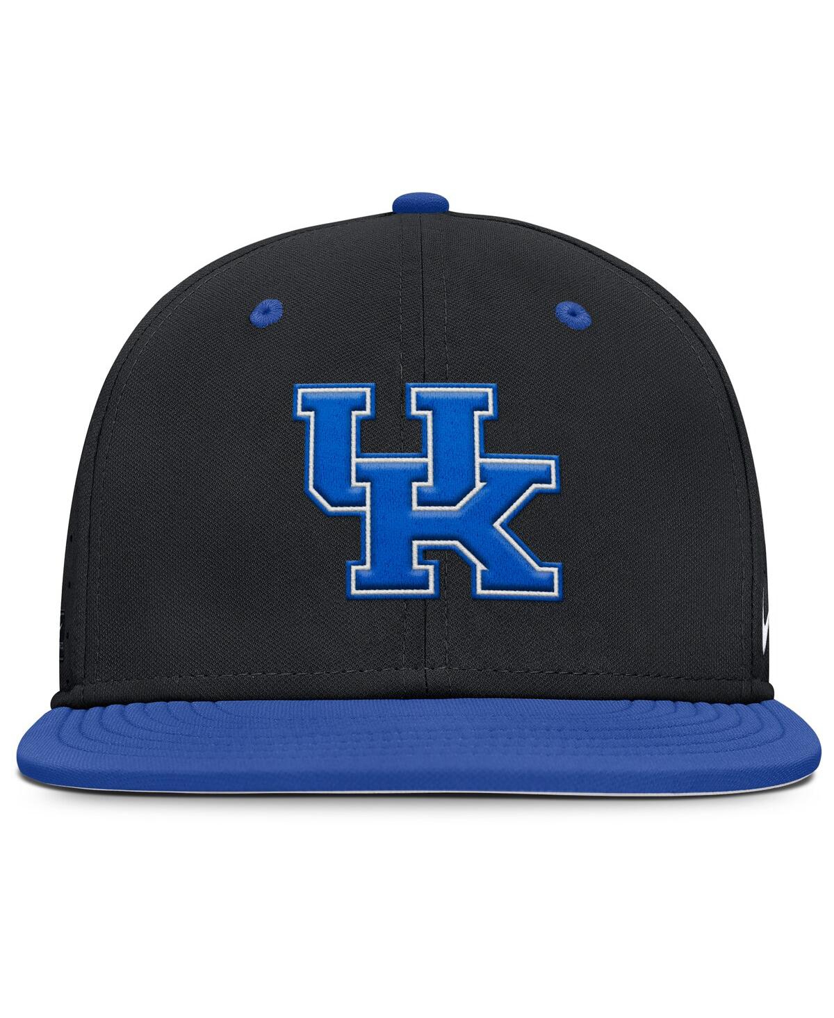 Nike Men's Black Kentucky Wildcats On-field Dugout True Performance Fitted Hat In Black