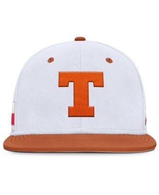 Men's White Texas Longhorns On-Field Dugout True Performance Fitted Hat