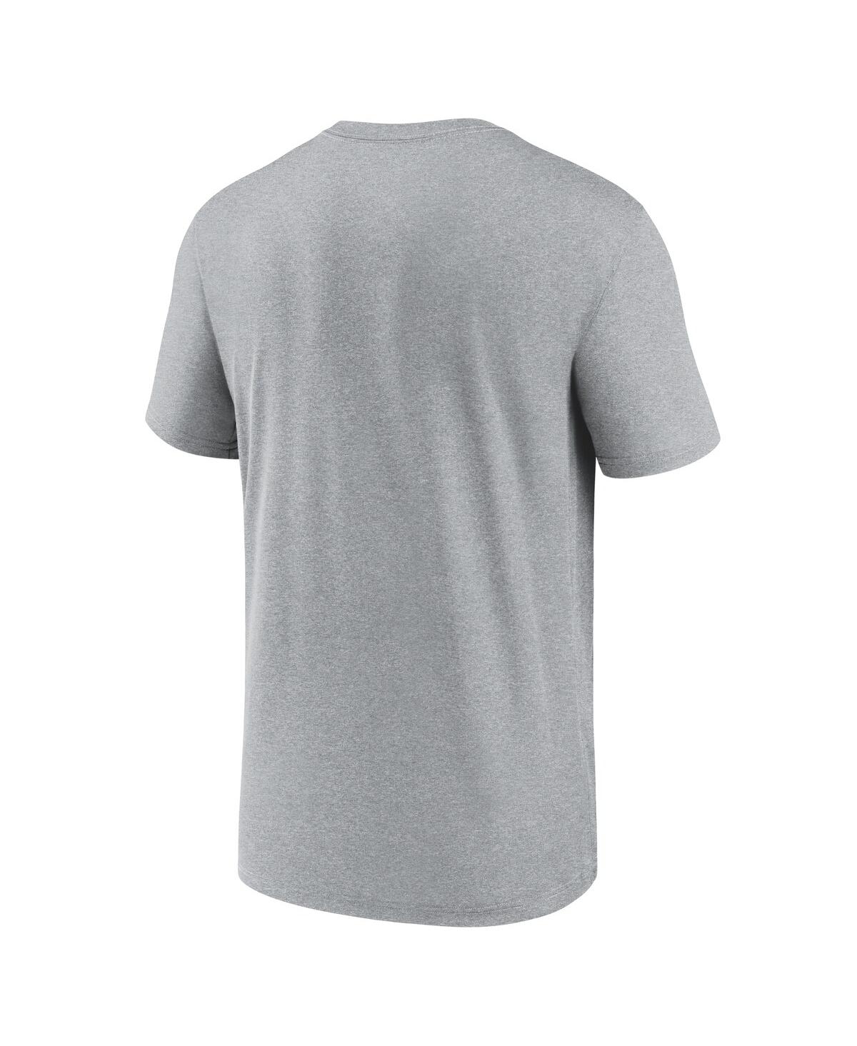 Nike Men's Heather Gray Baltimore Orioles Tricode Legend T-shirt In Gray