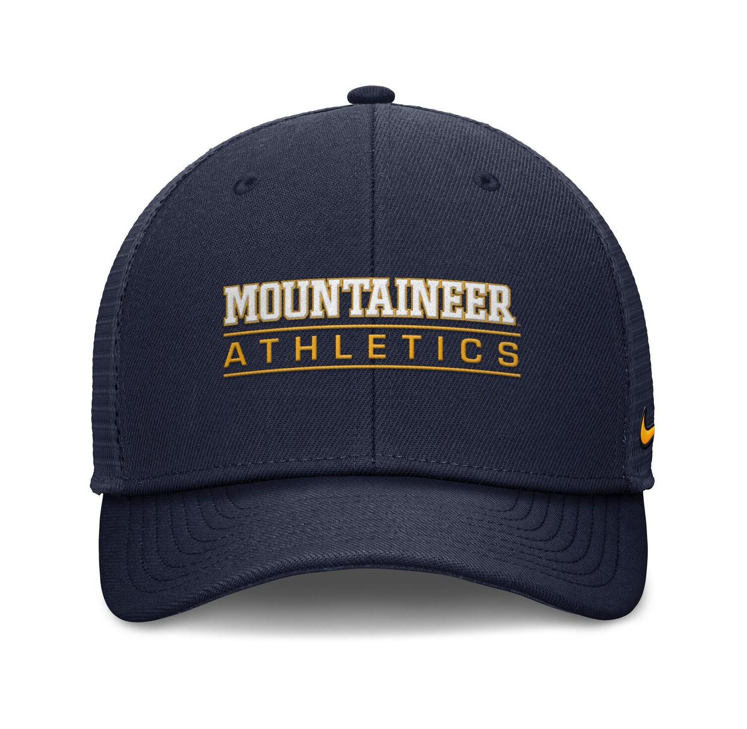 Men's Navy West Virginia Mountaineers Rise Adjustable Hat