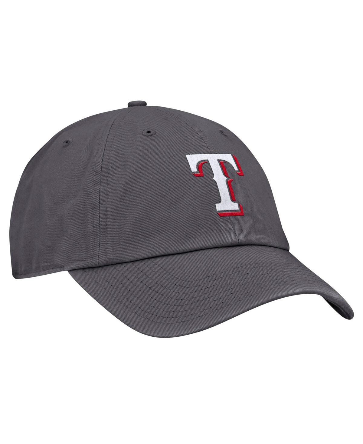 Nike Men's Gray Texas Rangers Club Performance Adjustable Hat In Gray