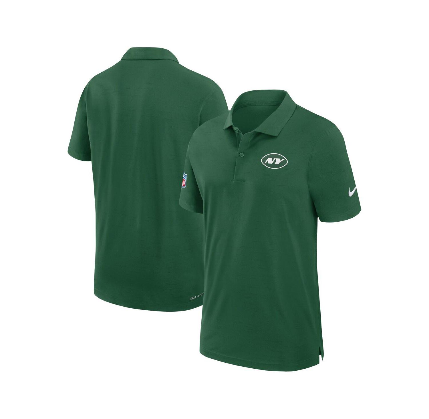 Men's Green New York Jets 2024/25 Sideline Performance Polo Shirt