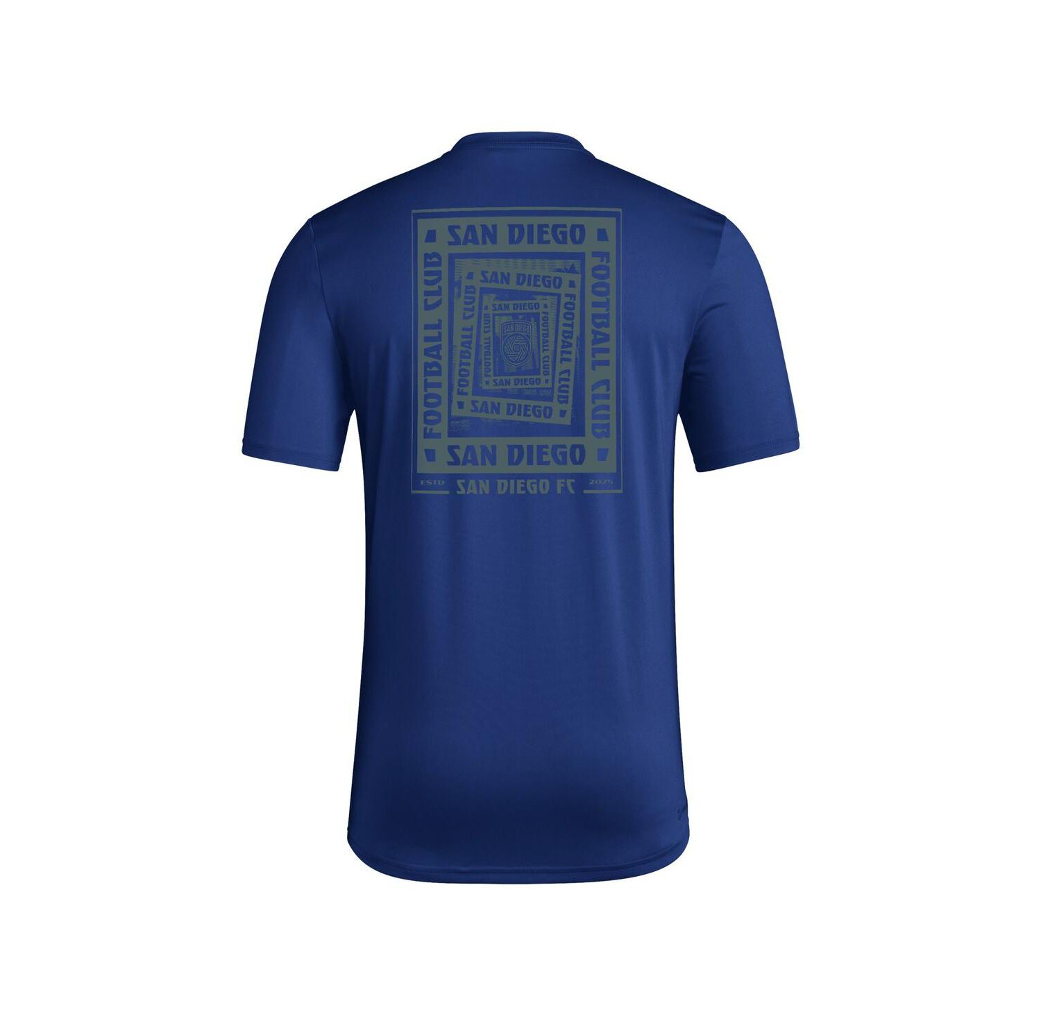 Men's Navy San Diego FC Local Wrap T-Shirt