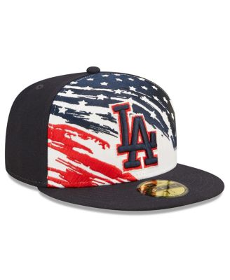 Men's Navy Los Angeles Dodgers 2022 4th of July On-Field 59FIFTY Fitted Hat