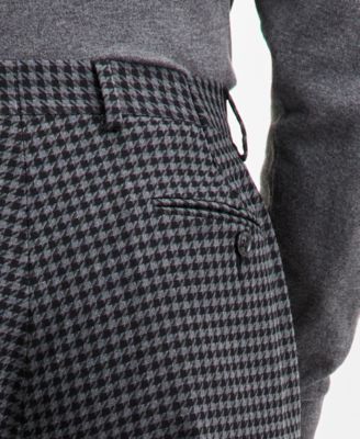 Men's Classic-Fit Houndstooth Suit Separate Pants