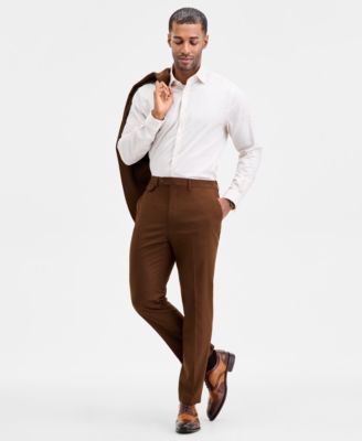 Tayion Collection - Men's Classic-Fit Solid Suit Separate Pants