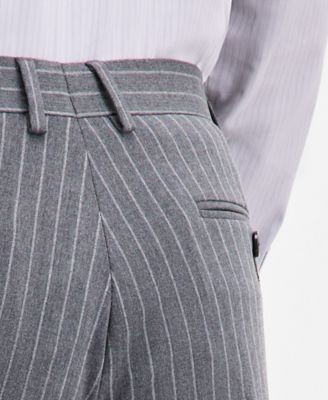 Men's Classic-Fit Pinstripe Suit Separate Pants