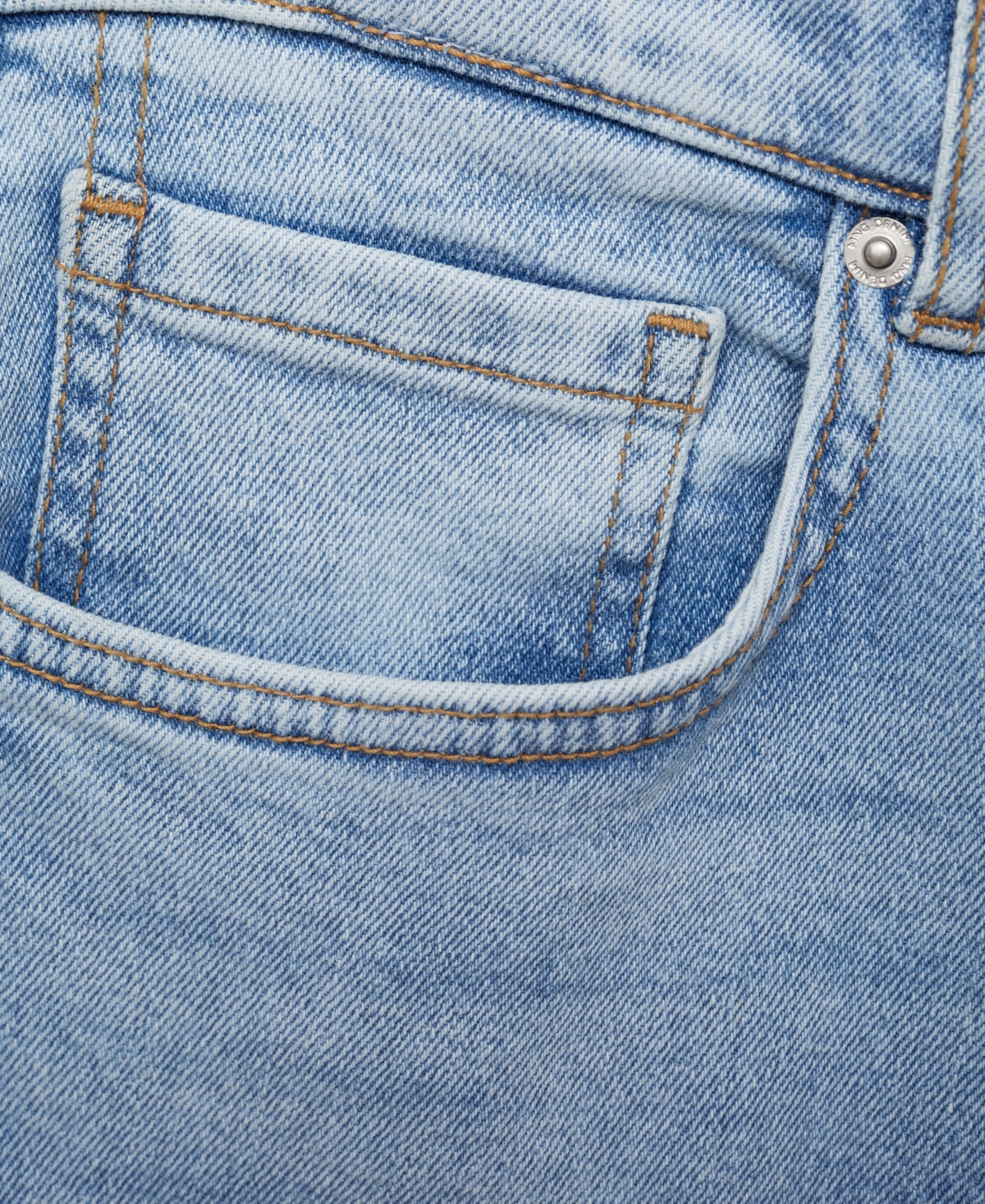 Mango Men's Slim-Fit Denim Bermuda Shorts