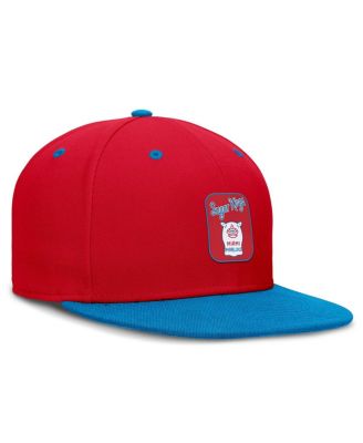 Men's Red/Blue Miami Marlins City Connect Patch Performance Fitted Hat