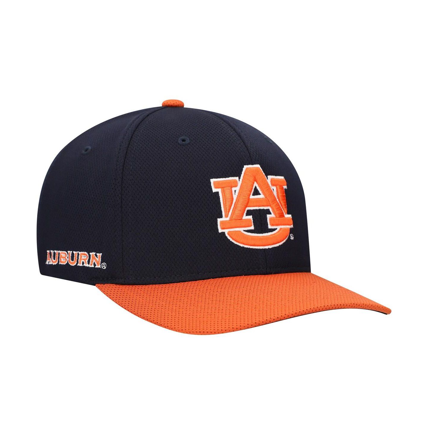 Мужская кепка Top of the World Black Auburn Tigers Reflex Fitted Hat — фото 1