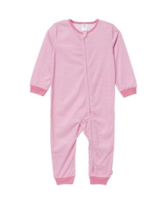 Toddler Girls Footless Pajamas with Reverse Zipper, 3-Pack
