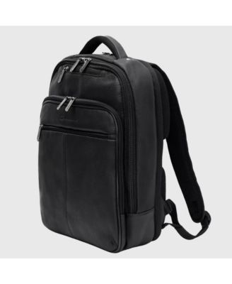 13” Laptop Travel Backpack Genuine Leather Slim Carry On Daypack