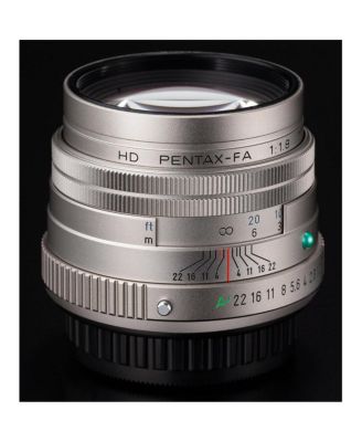 Pentax HD 77mmF1.8 Limited Silver Limited Medium telephoto Prime Lens, High-Performance HD Coating, Round Diaphragm (27890)