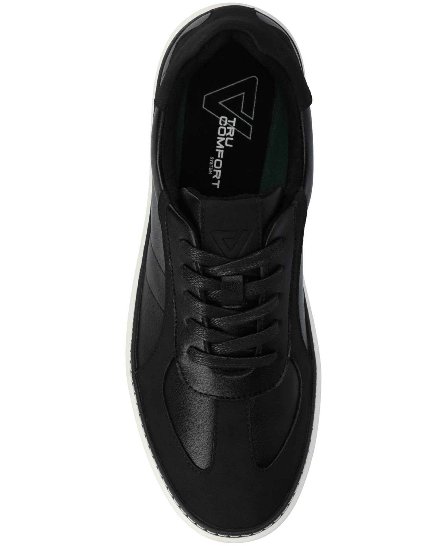 Men's Berlin Comfort Lace Up Low Top Flexible Court Sneakers