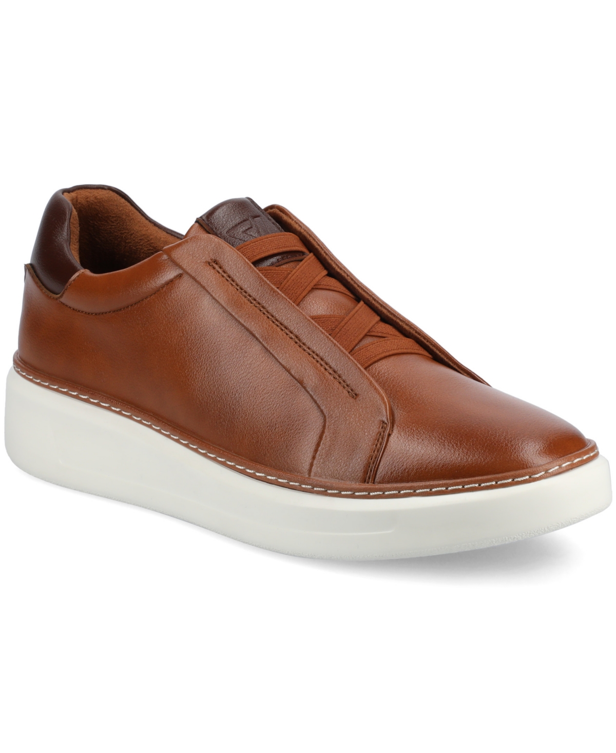 Men's Forbes Comfort Slip On Luxe Low Top Flexible Sneakers - Tan