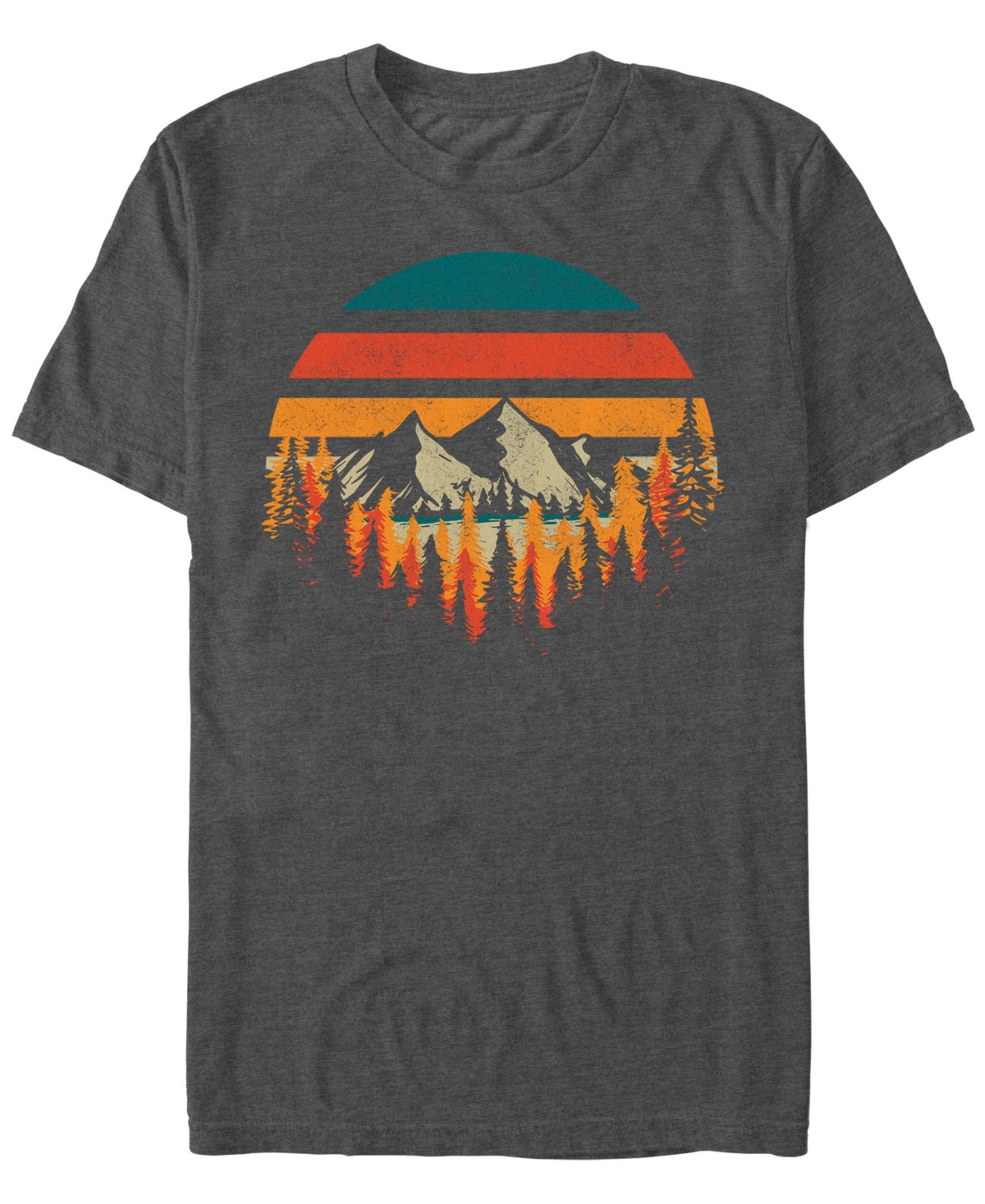 Men's Deeply Wild Short Sleeve T-Shirt - Charcoal heather