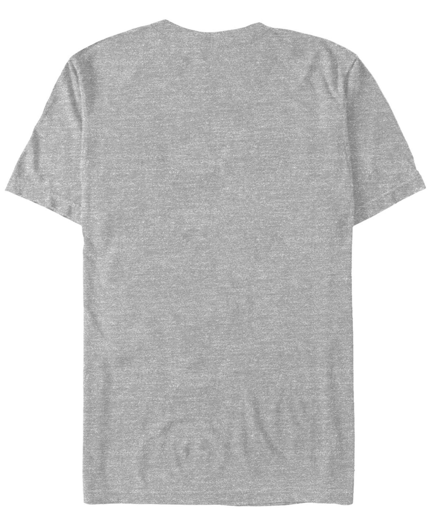 Men's Sacred Geometry Triangles Misty Forest Short Sleeve T-Shirt