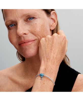 Sterling Silver Heart Hot Air Balloon Charms