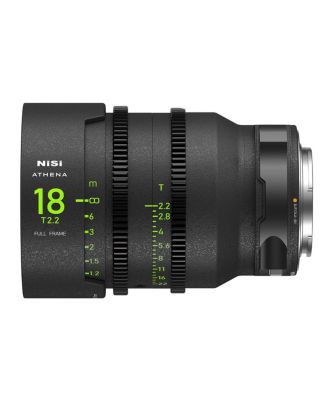 ATHENA PRIME Cine Master 8-Lens Kit with 14mm T2.4, 25mm, 35mm, 40mm, 50mm, 85mm T1.9, 18mm, 135mm T2.2 Lens, Includes Filter Holder, Canon RF