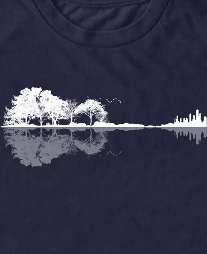Men's Nature Guitar Short Sleeve T-Shirt - thumbnail 3