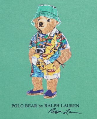 Toddler and Little Boys Polo Bear Jersey T-Shirt