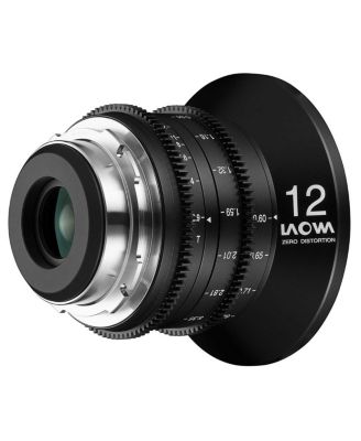 Laowa 12mm T2.9 Zero-D Cine Lens for Canon EF, Black