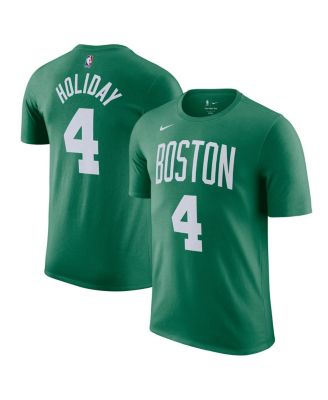 Nike - Men's Jrue Holiday Kelly Green Boston Celtics Icon Edition Name Number T-Shirt