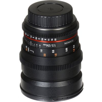 24mm T1.5 Cine DS Lens for Canon EF