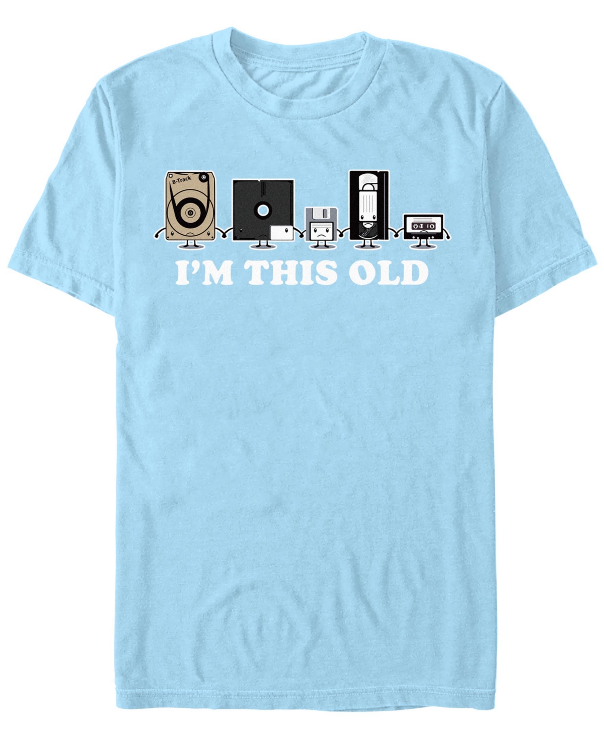 Men's I'm This Old Short Sleeve T-Shirt - Light blue