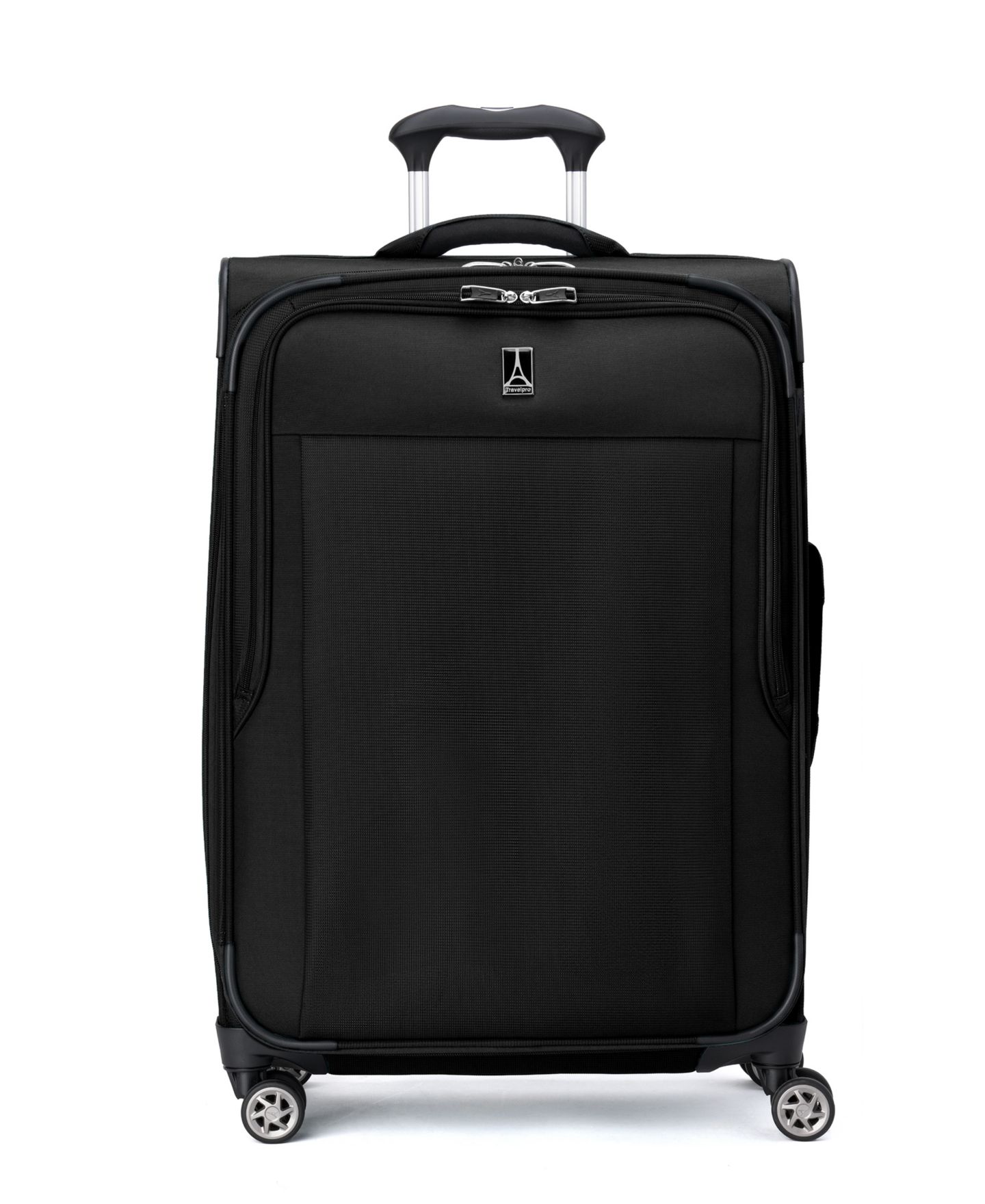 Чемодан Travelpro WalkAbout 7 Medium Softside Check-in Spinner, цвет: Чёрный — фото 1