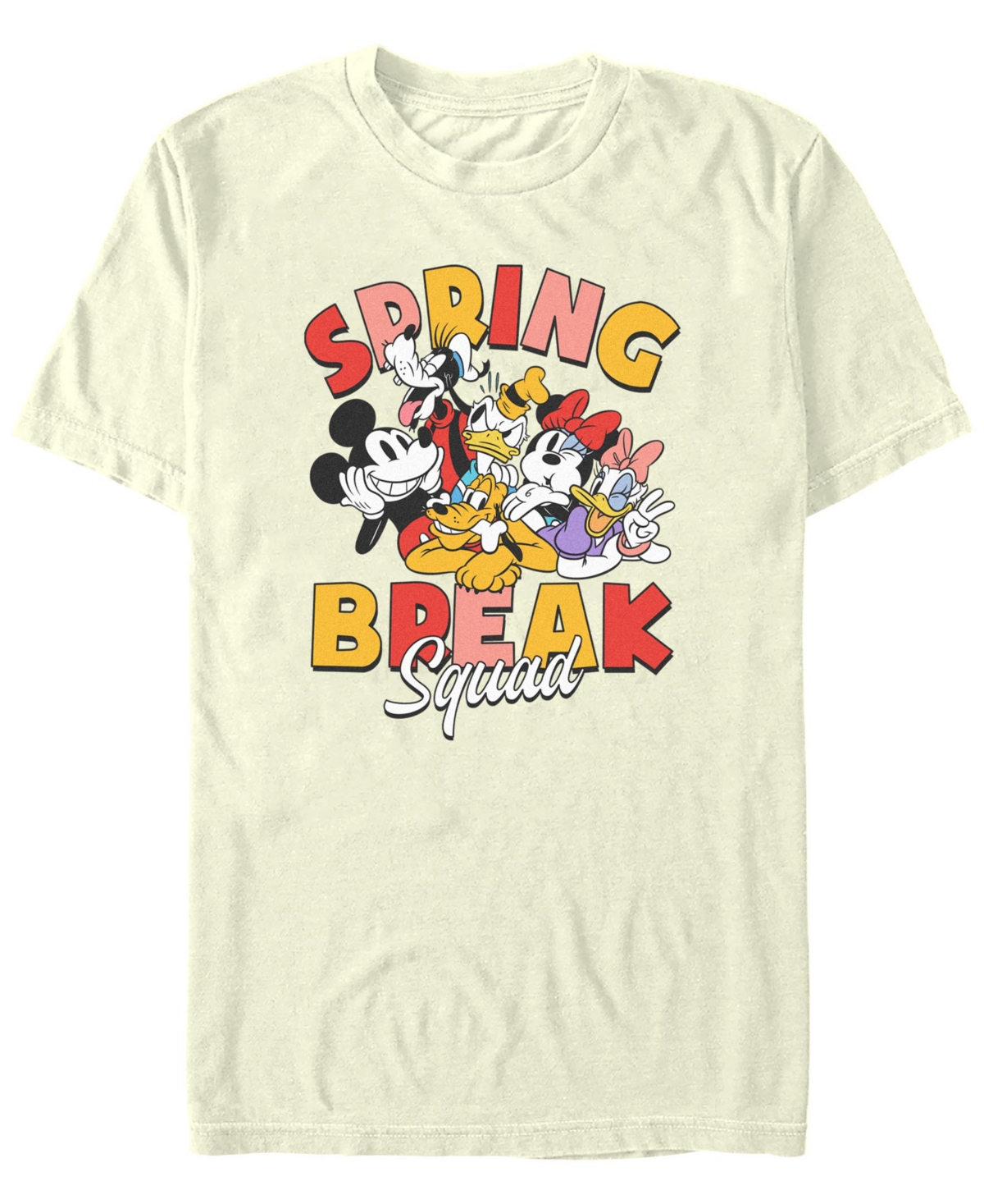 Men's Spring Break Squad Short Sleeve T-Shirt - Natural