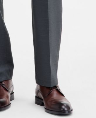 Men's Classic-Fit Wool-Blend Suit Separate Pants