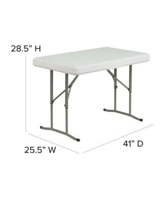 Portable Tailgate, Camping Or Event Set With White Pop Up Event Canopy Tent With Carry Bag And Folding Table With Benches Set