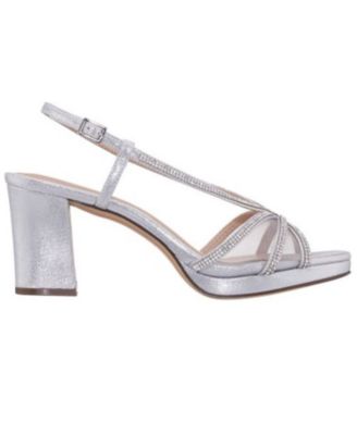 Women's Bonney Rhinestone Block Heel Dress Sandals