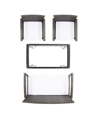 Bassey 4PC Outdoor Living Set