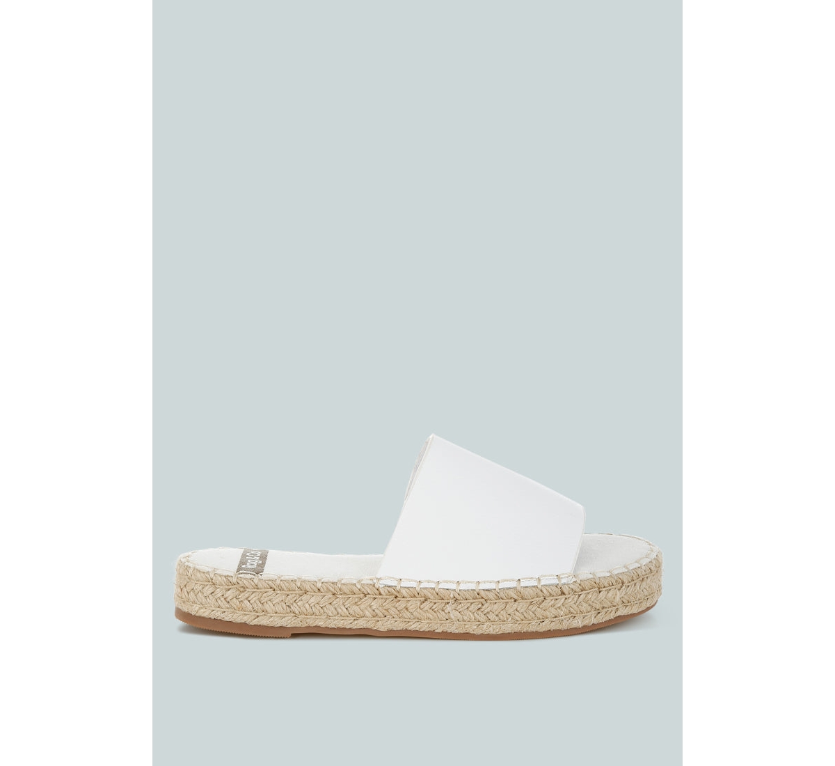 Scalar Genuine Soft Leather Espadrille Flatforms