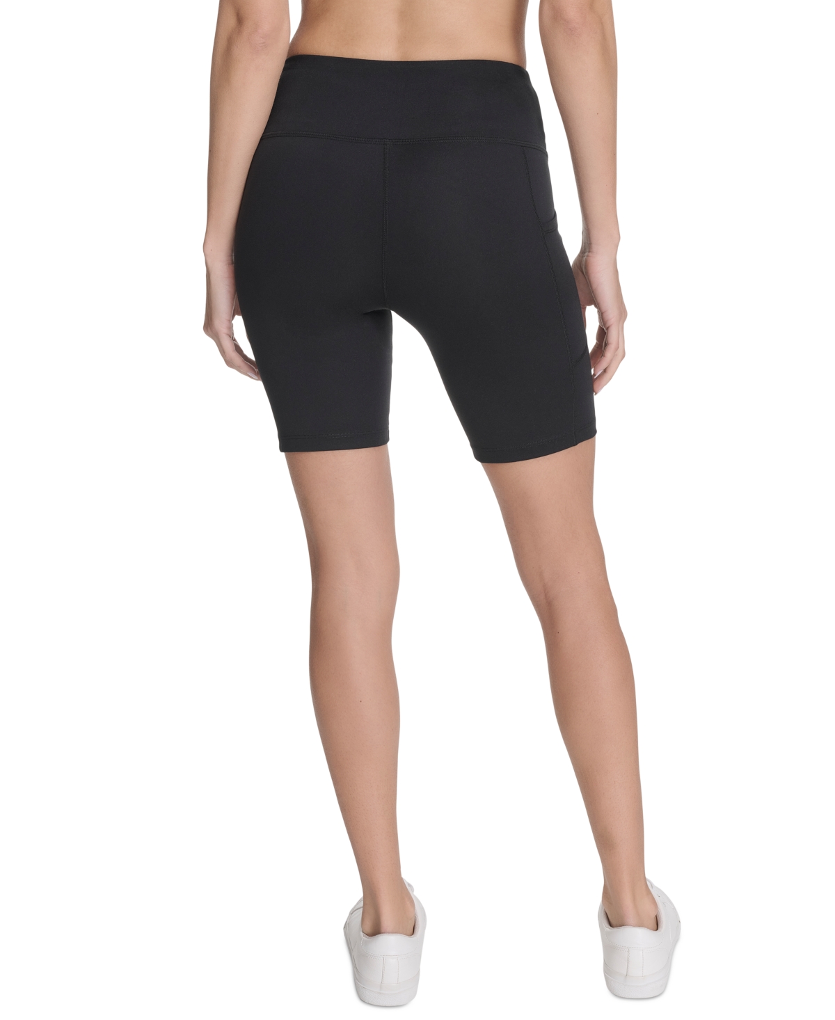 Calvin Klein Performance Women's Logo 7" Bike Shorts In Black