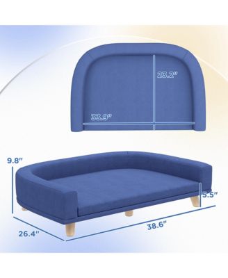 Dog Sofa Couch with Washable Cushion for Large Dogs, Cats,