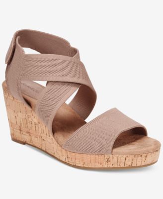 Sicilyy Wedge High Heel Sandals, Exclusively at Macy's